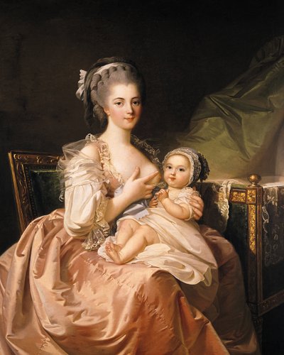 The Young Mother by Jean Laurent Mosnier